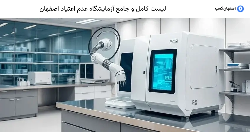 لیست کامل و جامع آزمایشگاه عدم اعتیاد اصفهان