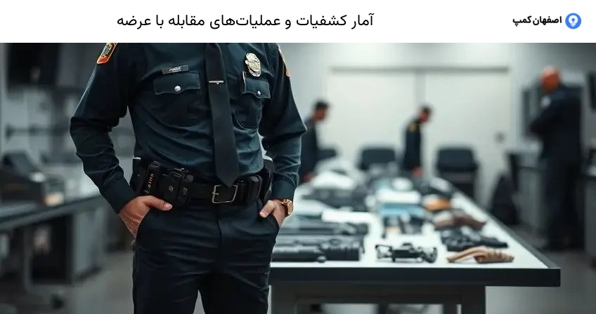 آمار کشفیات و عملیاتهای مقابله با عرضه