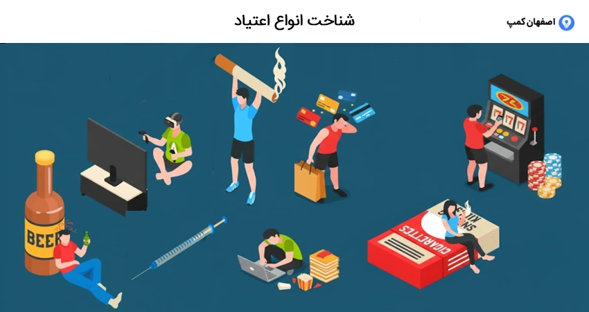 شناخت انواع اعتیاد