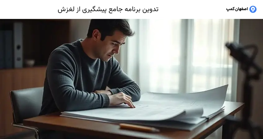 تدوین برنامه جامع پیشگیری از لغزش