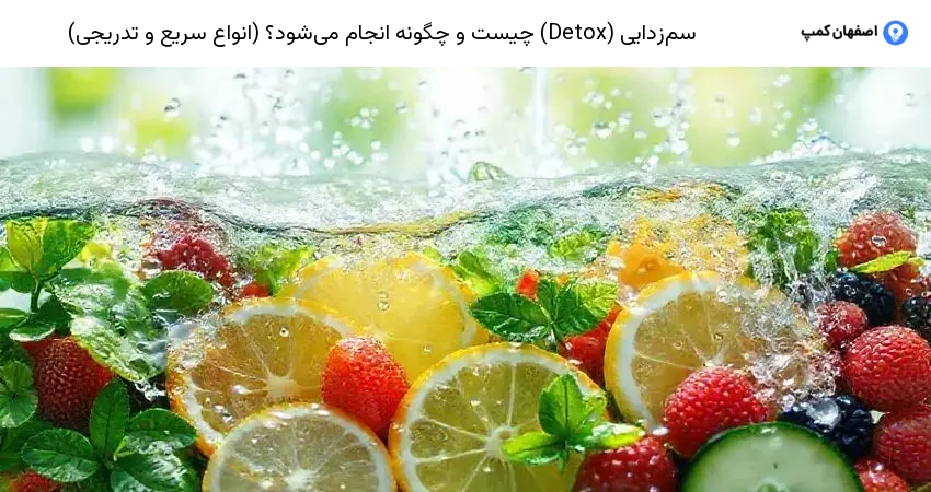 سم‌زدایی (Detox) چیست و چگونه انجام می‌شود؟ (انواع سریع و تدریجی)